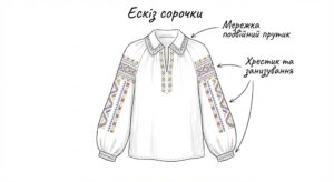 ескіз сорочки